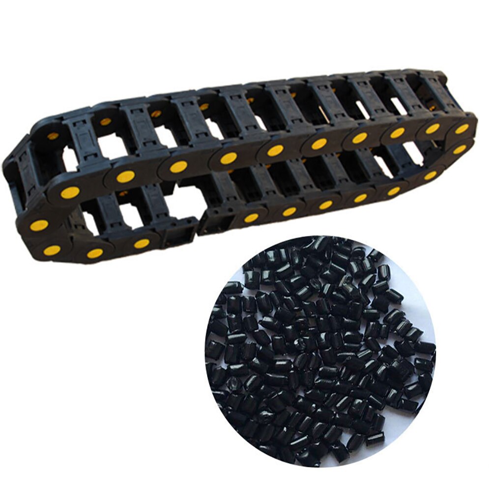 1M Hoge Treksterkte Versterkt Installeren Genest 3D Printer Onderdelen Professionele Nylon Draad Carrier Praktische Drag Chain Cable