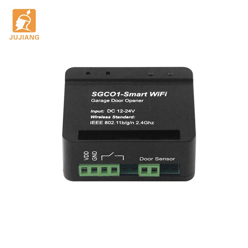 Smart wifi garageportåbner controller, app fjernbetjening hvor som helst, ingen hub nødvendig, historikrekord/indstillet timer/tidsplan