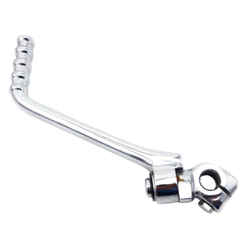 Motorcykel kickstarterpedal til kawasaki ke kl klx kx kdx  kz 125 175 200 50cc-160cc universal kromstarterhåndtag