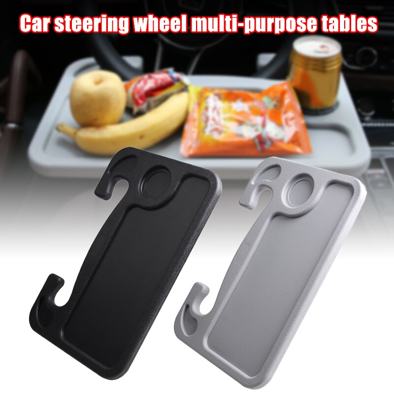 Multifunctional Car Tray Steering Wheel Table Car Desk for Eating Reading Working Laptop Fits Most Vehicles Fast