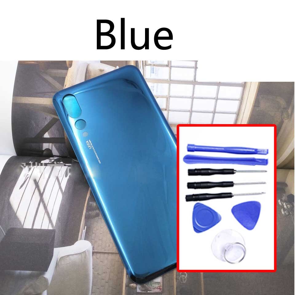 Voor Huawei P20 Pro Back Glas Batterij Cover Achterdeur Behuizing Cover Case Voor P20Pro CLT-L04 L09 T-L09C AL00 AL01 chassis Shell