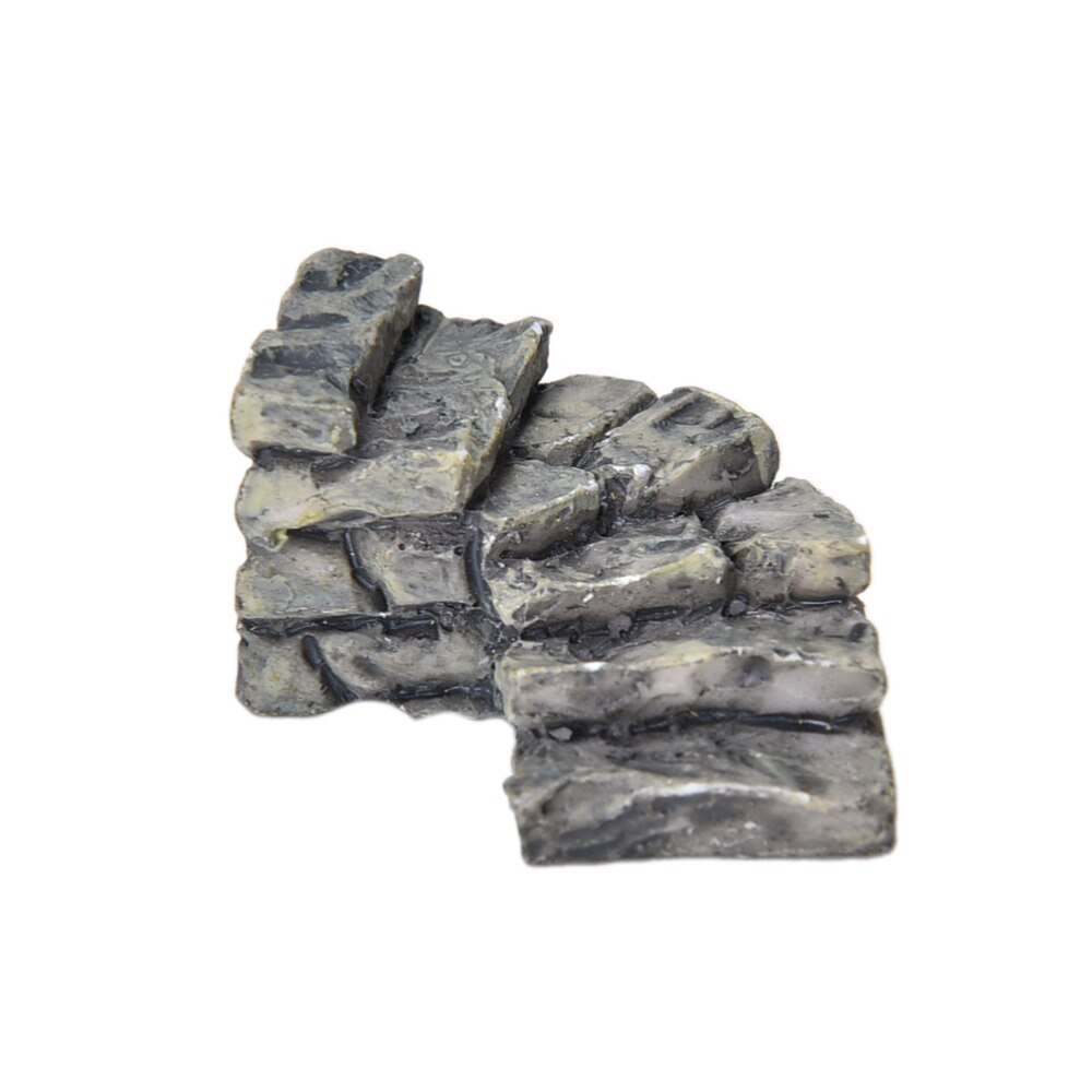 1PC jardin fée ornement petits escaliers bonsaï artisanat courbe escaliers Miniature résine pont escalier fleur Pot plante décor à la maison