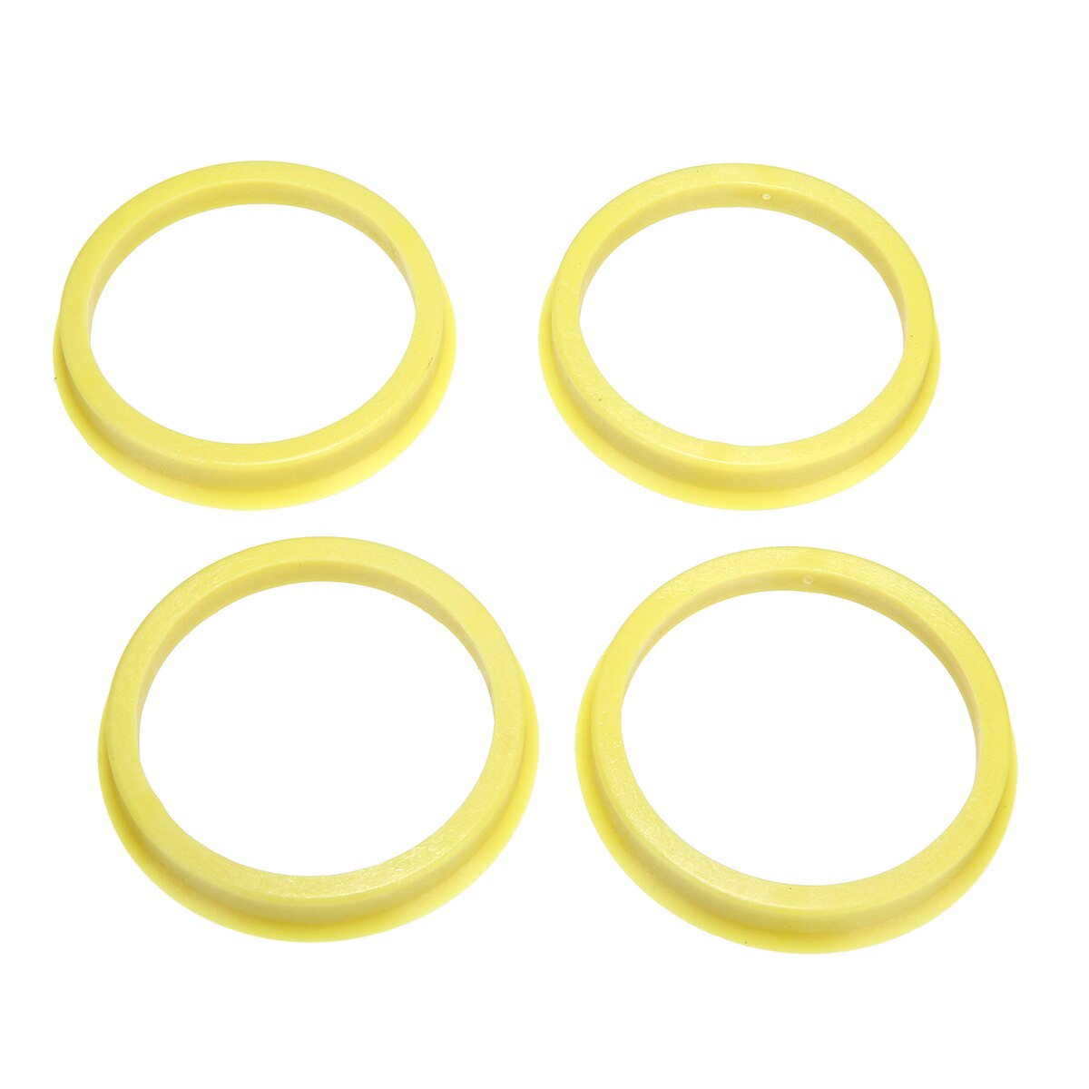 4Pcs 66.6 to 57.1mm Plastic Wheel Center Collar Hub Centric Ring Wheel Rim Parts Car Accessories Universal For All Cars
