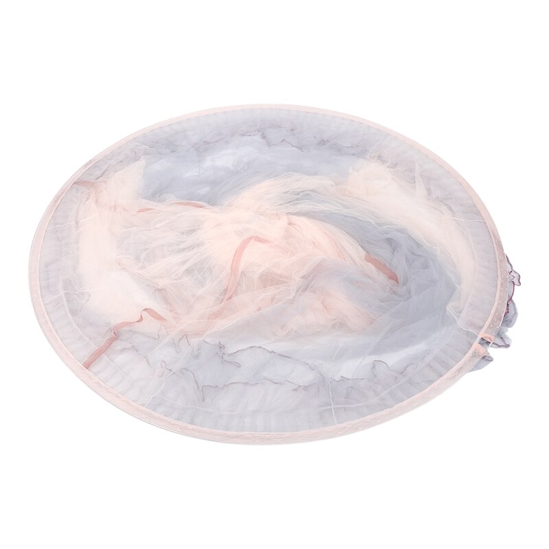 Bed Canopy Double Colors Hung Mosquito Net Princess Bed Tent Curtain Foldable Canopy On The Bed Fairy Lace