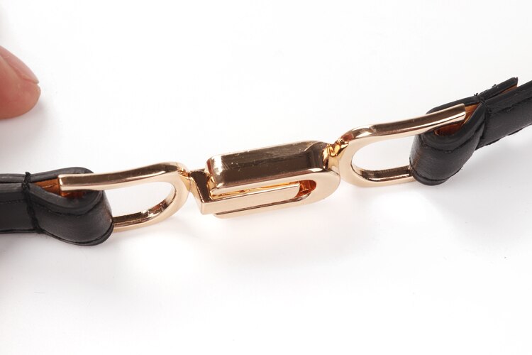 Cinturones ajustables de cuero PU a la novedosa para mujer, cinturón de corsé liso, vestido que combina con todo, , cinturones finos para , accesorios de abrigo
