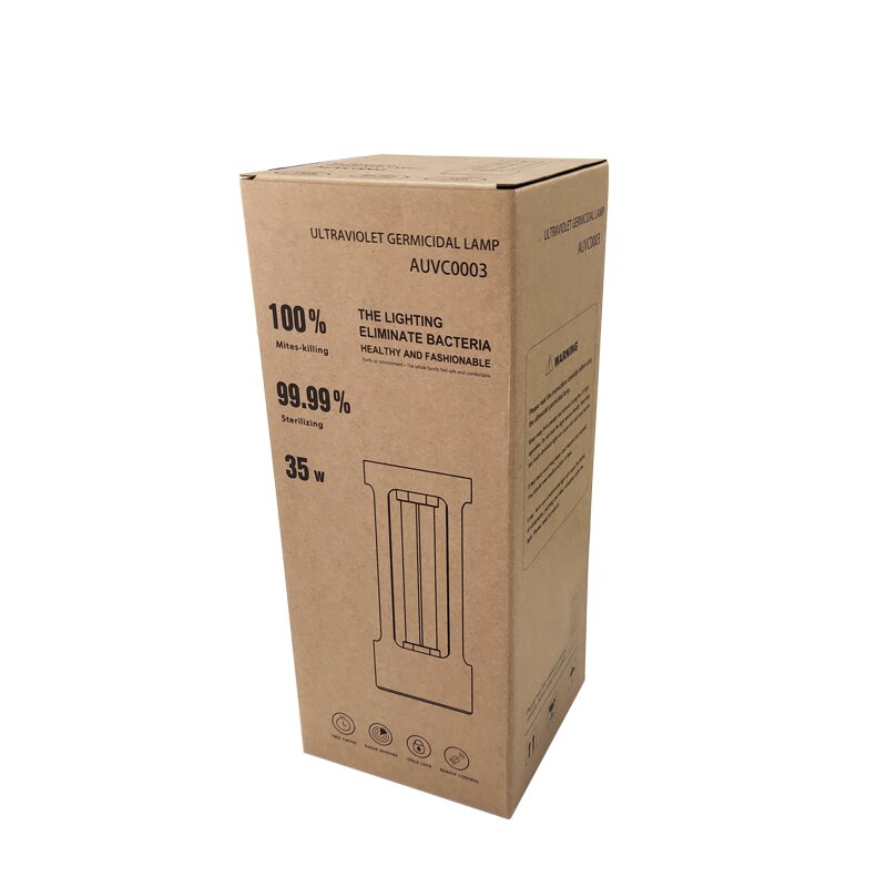 UVC Lamp Ultraviolet Disinfection Lamp Aluminum SterilizerUV Light for home and office