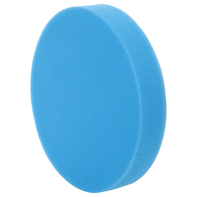 2 Stuks 6 Inch 150Mm Zachte Platte Spons Buffer Polijsten Pad Kit Voor Auto Polijstmachine, groen & Blauw