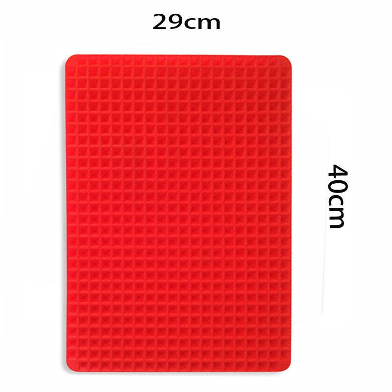 Tv direkt original frisk kock bakplåt silikon stekmatta 39*27*1 cm pyramidpanna