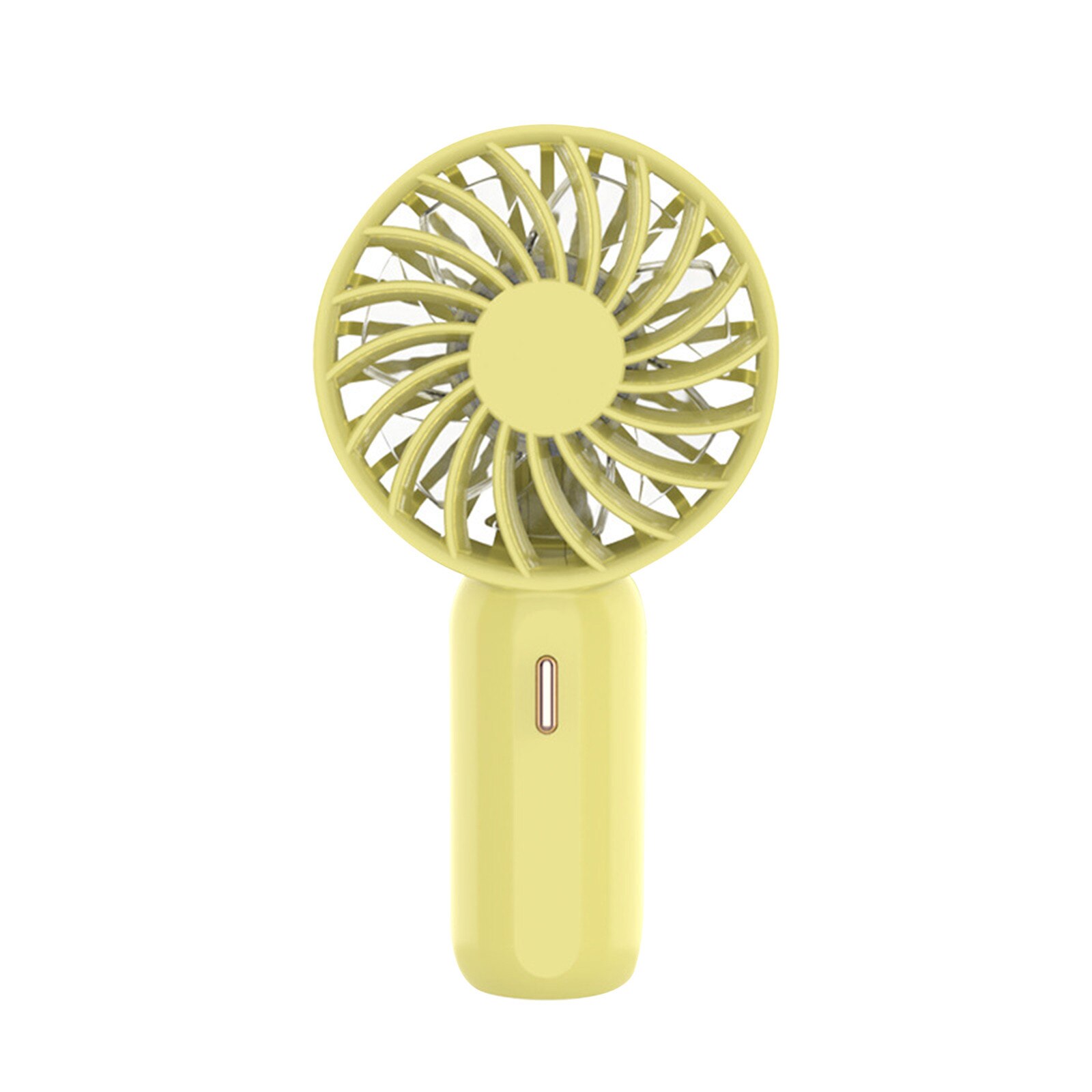 Portable Mini Fan - Rechargeable Battery - USB Powered - Handheld Air Cooler: D