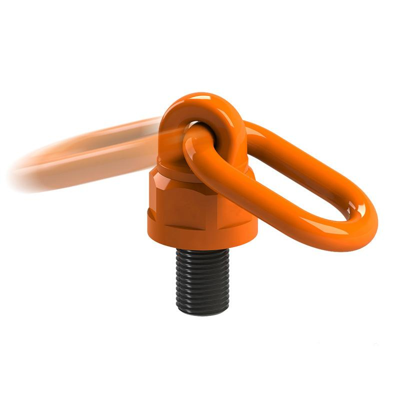 M10 Alloy Steel Rotary Lifting Ring Lifting Sling Fittings Universal Rotary Lifting Point Lifting Ring
