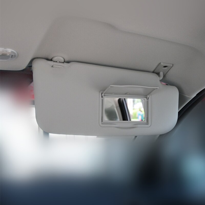 Visera Interior para Nissan Qashqai Dualis J10 , parasol con lámpara, placa, espejo de maquillaje