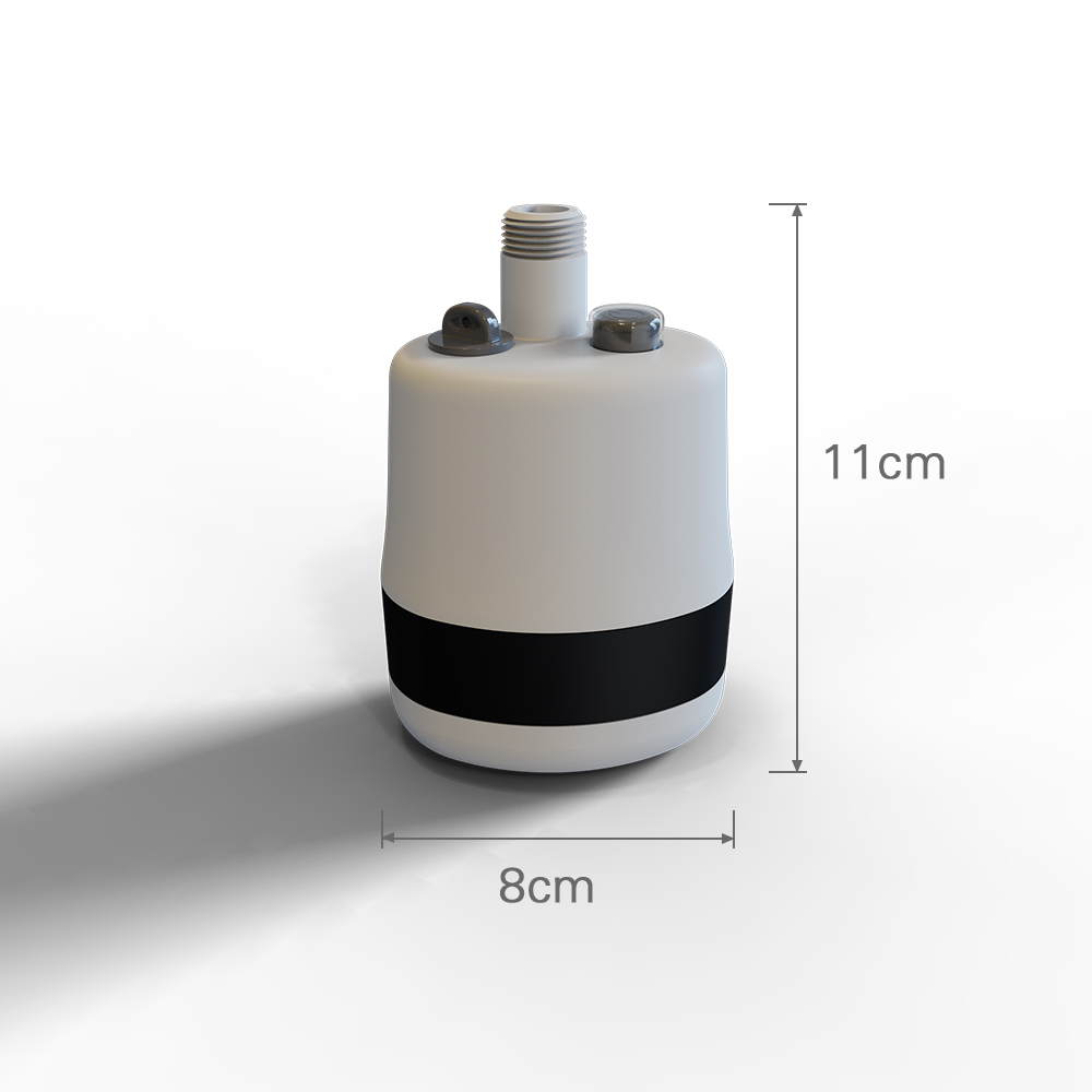 Ducha portátil para acampar al aire libre, ducha eléctrica de mano con batería, compacta, recargable