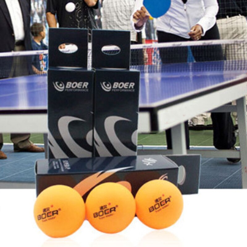 3 unids/caja 1 Estrella pelotas de tenis de mesa 40mm + pelotas de Ping Pong Bola de entrenamiento celuloide