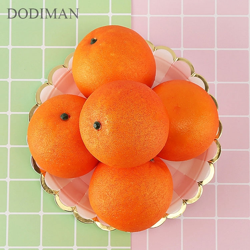 Simulering frugt appelsiner skum model dekoration undervisningsudstyr fotografering rekvisitter hjem hotel dekoration