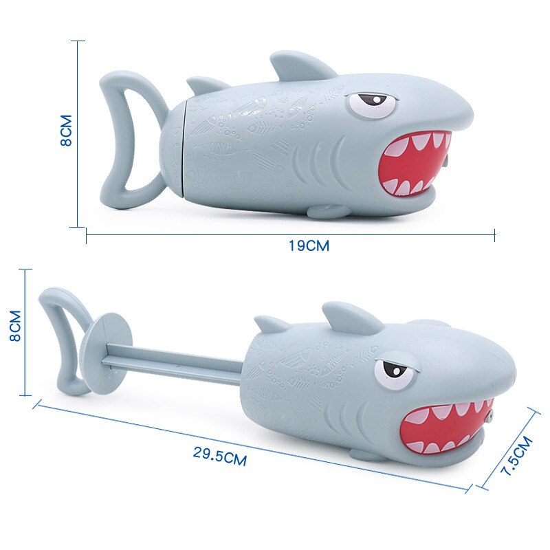 Children Shower Room Take A Shower Water Spray Water Gun Toys Pull Out Type Double Out Water Hole Summer Sandy Beach Water Gun: 4