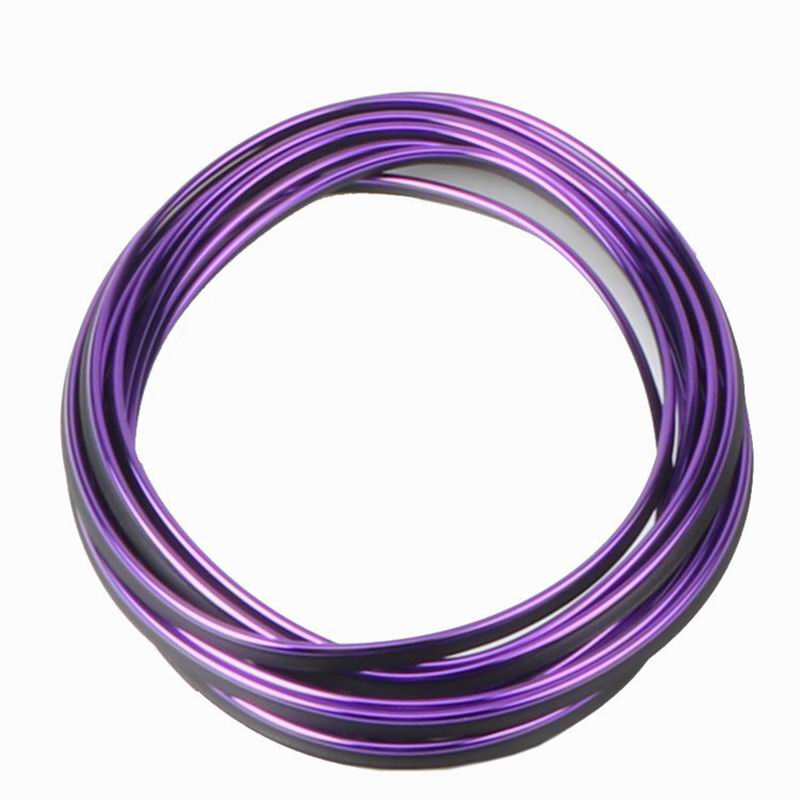 Super Flexible 5M Door Gap Edge Moulding Trim Car Interior Moulding Trim Strip Universal Decorative Line Auto Accessory CSV