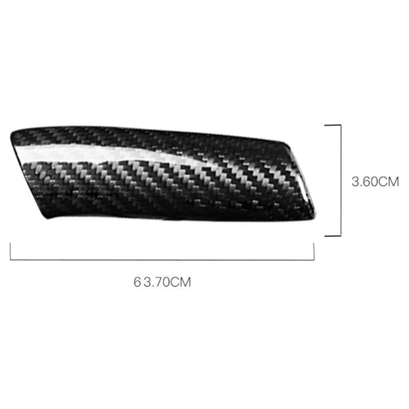 in Fibra di carbonio auto del Freno A Mano prese Copertura per Mercedes Benz Classe B W169 W245 A170 A180 A200 Rivestimenti interni