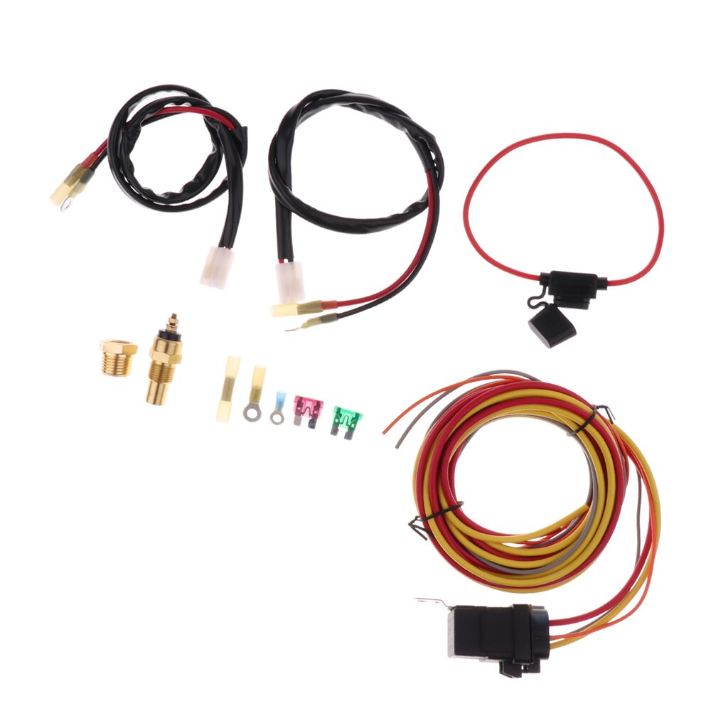 Brand Durable Electric Cooling Fan Wiring Install Kit 50AMP Relay