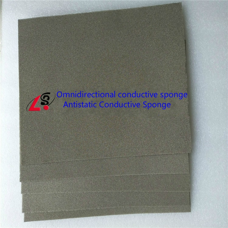 Conductive sponge, omnidirectional conductive sponge, conductive foam, anti-static conductive sponge.