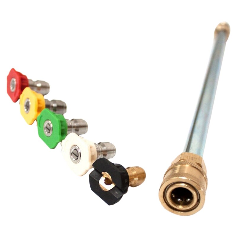 Gas/Gasoline High Pressure/Power Washer Wand/Lance & Nozzle 4000PSI Universal: Default Title