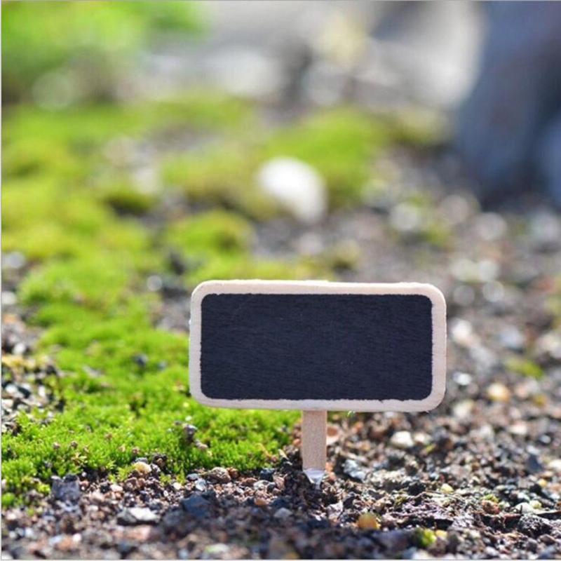 Mini pinzas de madera para pizarra, 50 Uds., carpeta de notas, Clip para foto, , decoración DIY