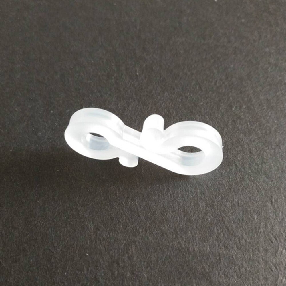 24 Pcs Kerst Hange Plastic Decoratieve Wit S Clips Voor Fairy String Touw