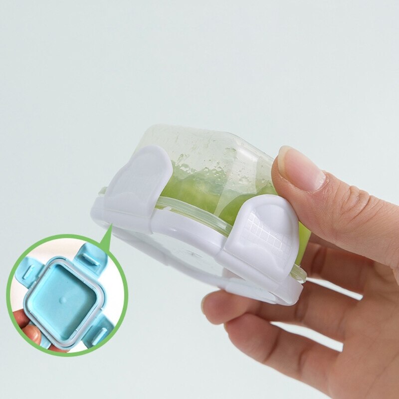 Saashi Mini Food-grade Thickened Sealed Fresh Box 60ml Portable Baby Storage Freezer.