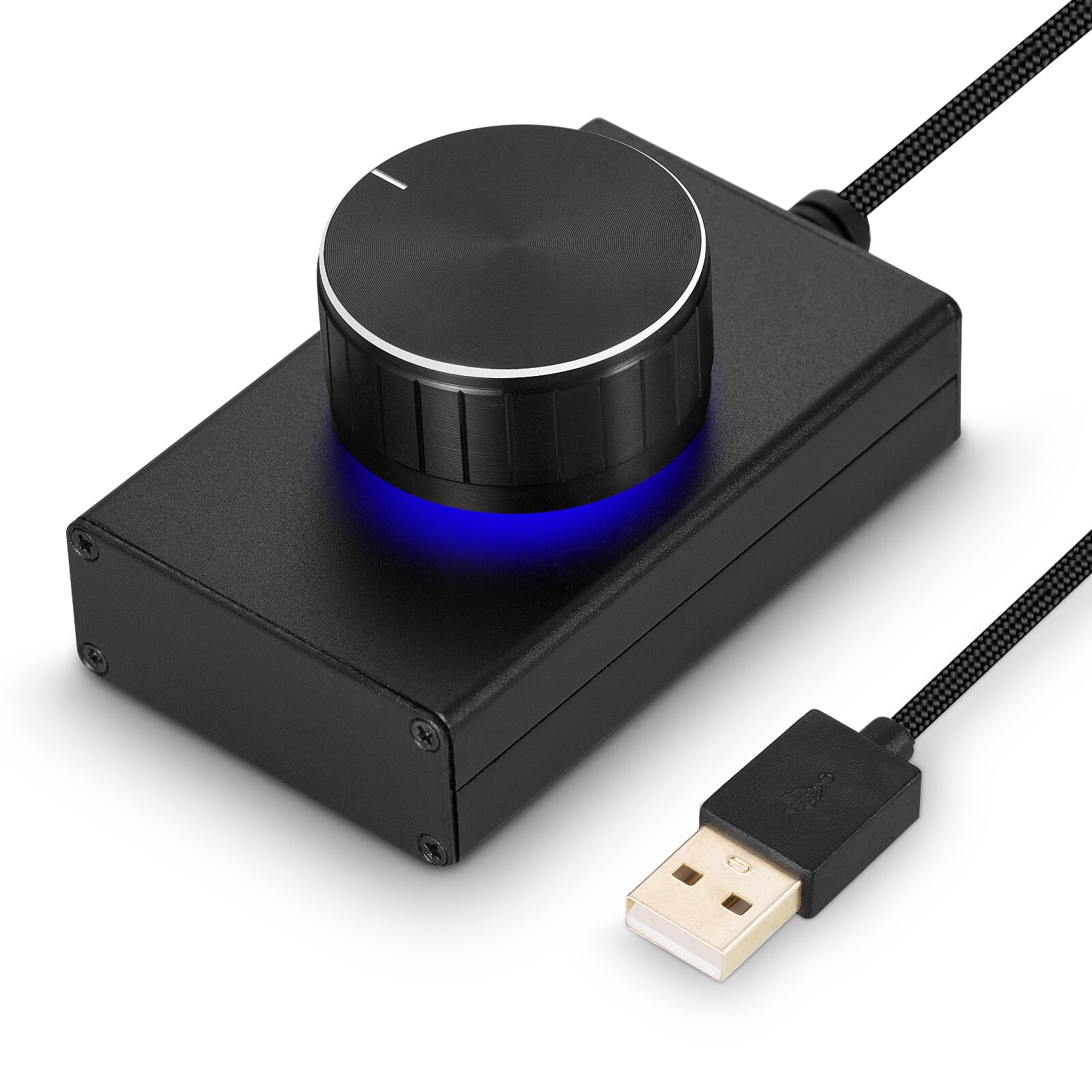 Douk Audio Mini Usb Volume Controller Voor Computer Speaker Een Sleutel Mute Lossless Audio Control Knop: Metal Knob