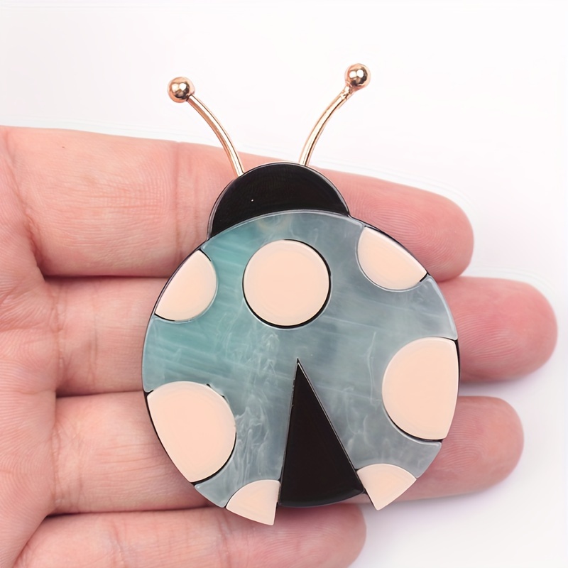 Kever Acryl Broche Mode Insect Pins Sieraden Accessoires