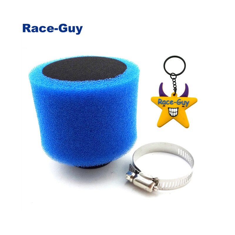 38/42/45mm de espuma de filtro de aire limpiador para 110 125cc 140cc 150cc ATV Quad 4 Wheeler pozo de la bici de la suciedad Go Kart Scooter motocicleta: 42mm Blue