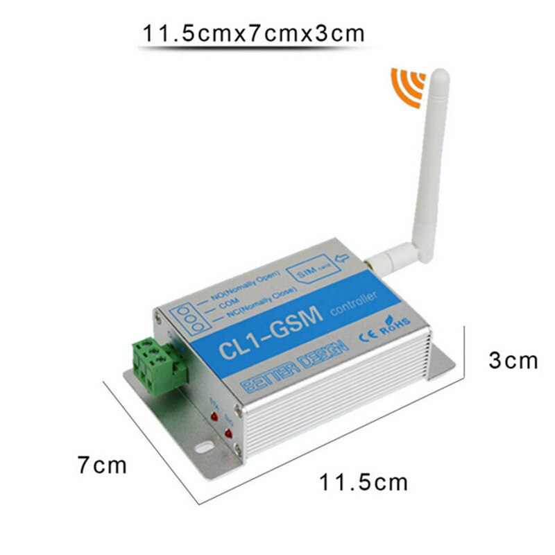 Gsm -rele älykytkin puhelinsoitto sms sim -ohjain  cl1- gsm