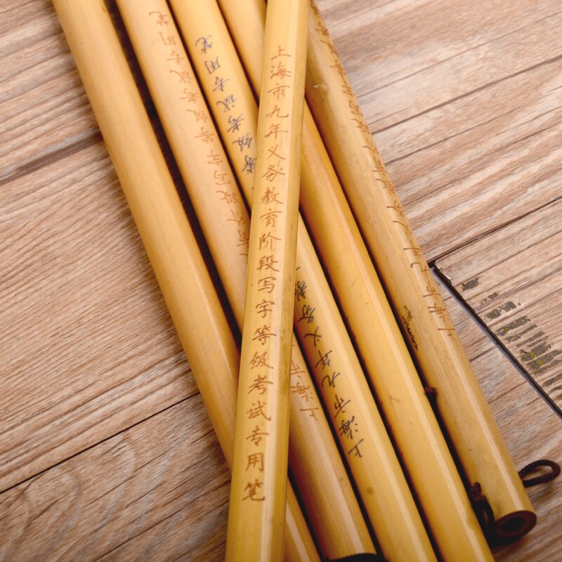 Chinese Medium Regular Script Calligraphy Brush Huzhou Mutiple Hair Ink Painting Brush Pen Student Calligraphy Special Brush Pen