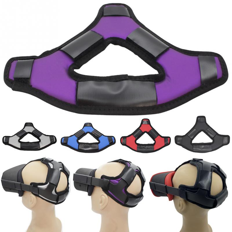 Novedad, almohadilla de espuma antideslizante para casco VR, correa para aliviar la presión de la cabeza para Oculus Quest VR, almohadilla de auricular, accesorios de fijación para diadema