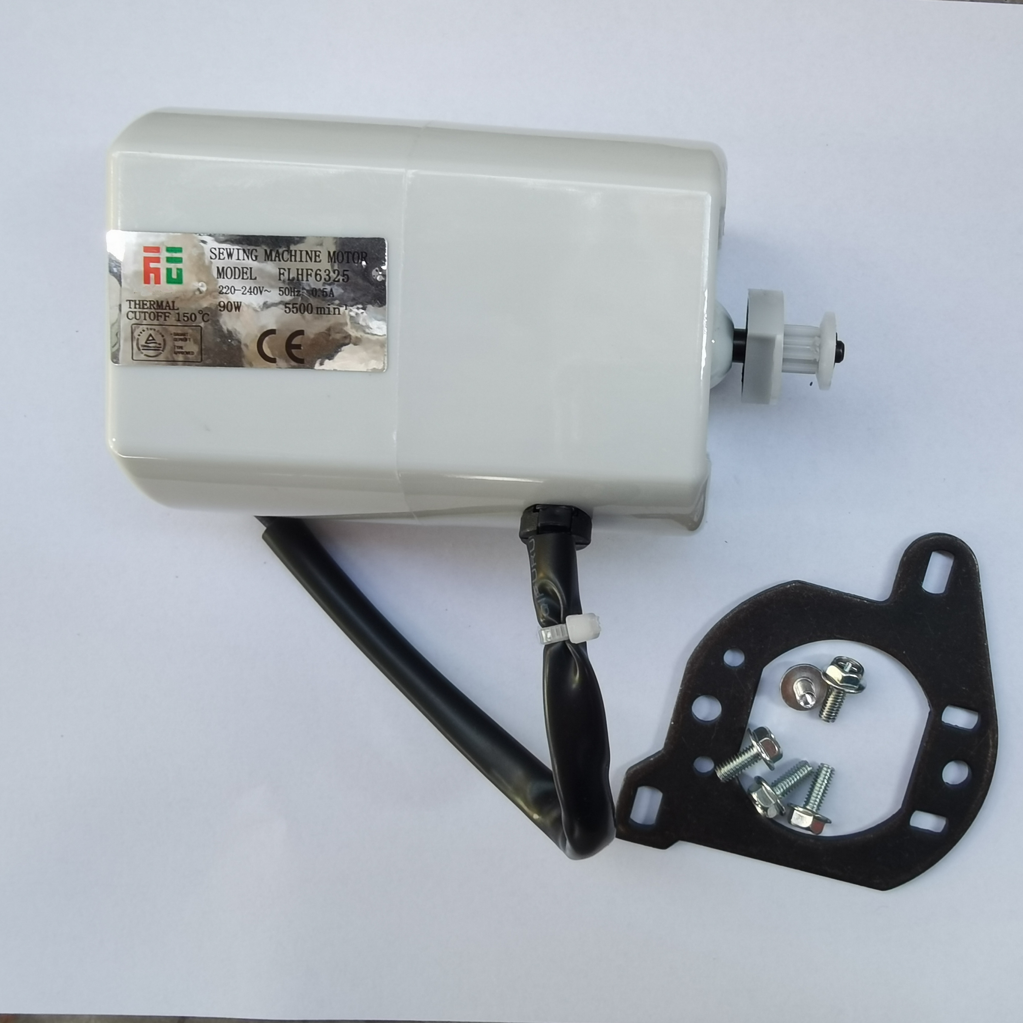 Household/Domestic Sewing Machine Motor/Engine,70W/90W/50W,0.35A/0.5A/0.23A, AC 220V-240V, 50/60HZ, 9/6 Teeth Gear,Great: Red