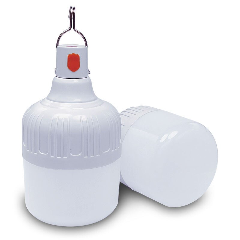 Led-hätälamppu 3- moodi ladattava akkuvalolamppu kotikäyttöön retkeilyn ylläpitoon yömarkkinat st