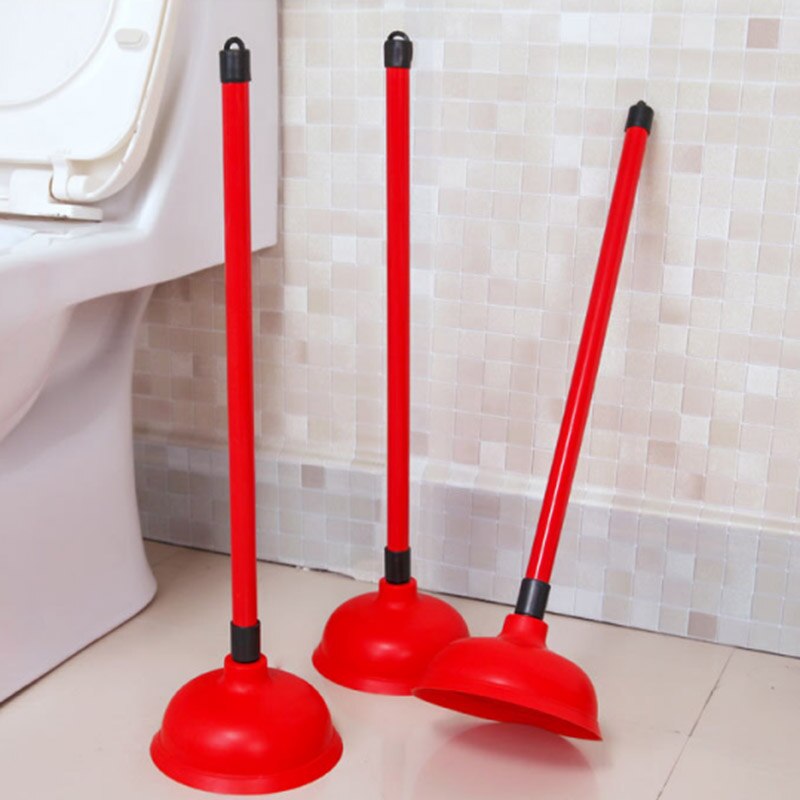 Langhåndede toiletstempler stempeltype uddybningsanordning husstands toilet kloakrør blokering mudderværktøj