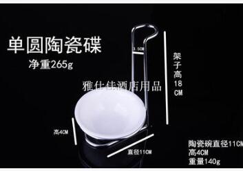 Neue Edelstahl Löffel Rest mit Keramik Schüssel Küche Regal Gestell Sieb Löffel Halfter Abtropffläche Küche Zubehör: Lila