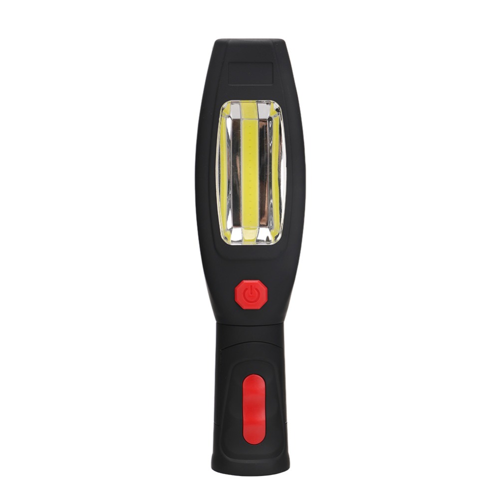 1*COB LED+1*1W LED Work light 2 Mode USB Rechargeable Flashlight Magnetic Portable Spotlight Torch Built-in Battery Lamp