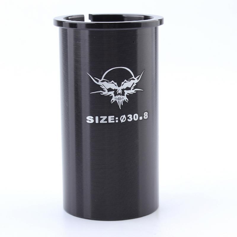 1Pc aluminium Fiets Zadelpen Shim Tube Mouwen Adapter 27.2mm naar 30.4mm/30.8mm/ 31.6mm: 30.8 mm