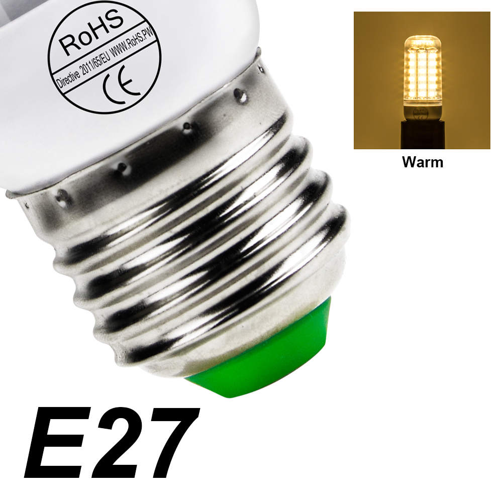 LED E27 Glühbirne E14 Mais Lampe Gu10 Scheinwerfer 220V Lampada G9 Bombilla B22 Ampulle Energie sparende LED-Lampe für zu Hause Wohnzimmer: RGB / 3w