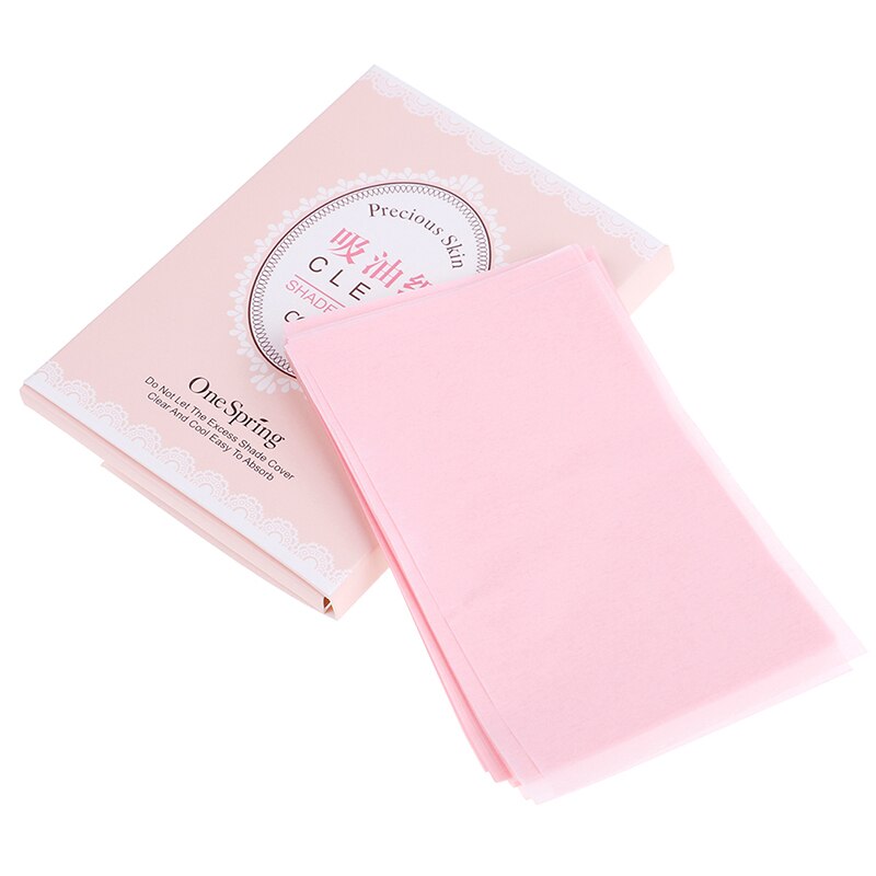 100PCS/Bag Clean Clear Oil absorbing sheet Oil Control Film Blotting Paper Tool