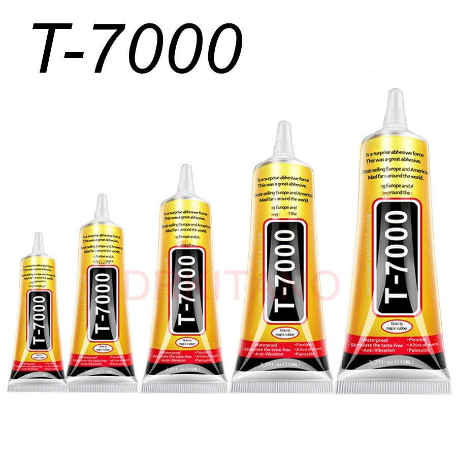 B-7000 T-7000 T-8000 pegamento multipropósito adhesivo de B7000 T7000 T8000 pegamento Teléfono, reparación de la pantalla de vidrio de resina epoxi líquida