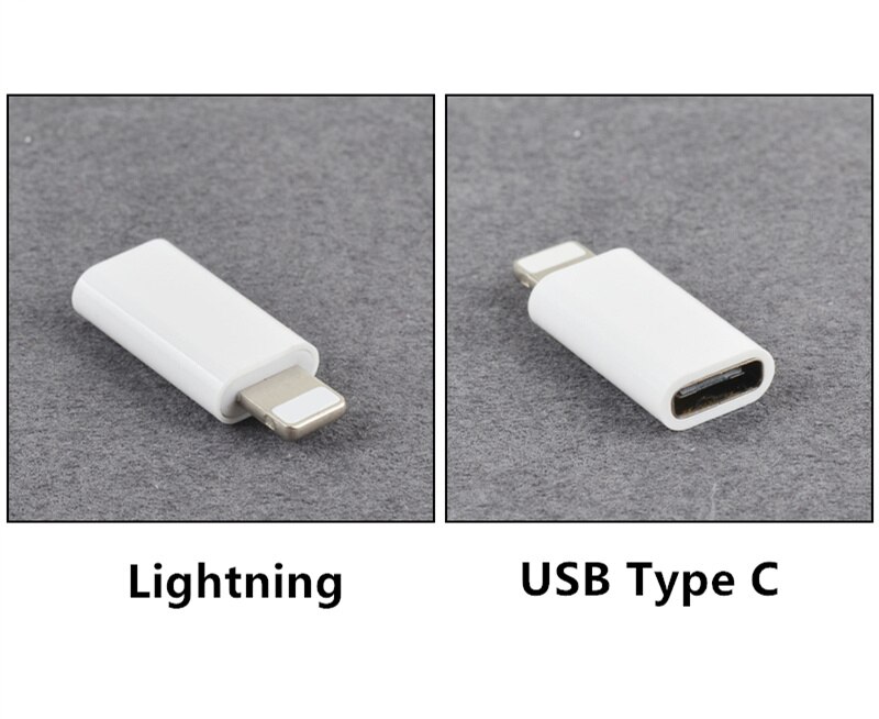 Mini usb tipo c para relâmpago adaptador de carregamento para iphone 11 pro xs max xr x 10 8 ipad usbc masculino para ios 8pin fêmea otg conversor