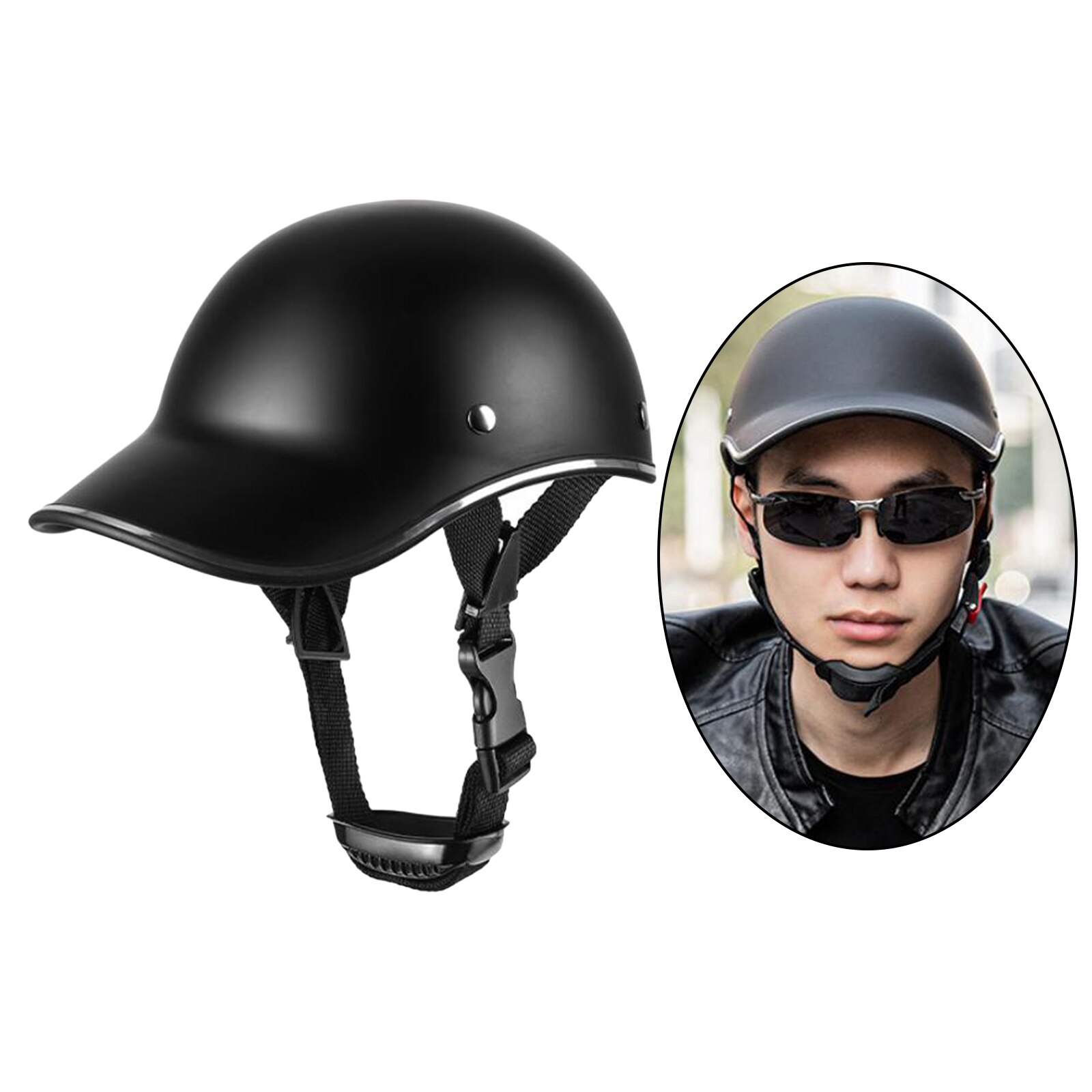 Casque de Protection de tête pour vélo de route, moto, Scooter, patins à roulettes