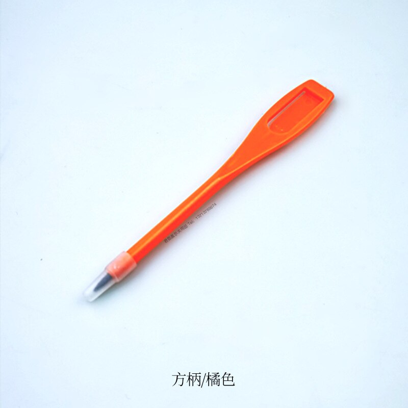 Stylo de notation de Golf crayon su jiao bi corps 2h stylo cartouche jeu outil de notation stade accessoires carré tige ronde: Square Shank Orange 1