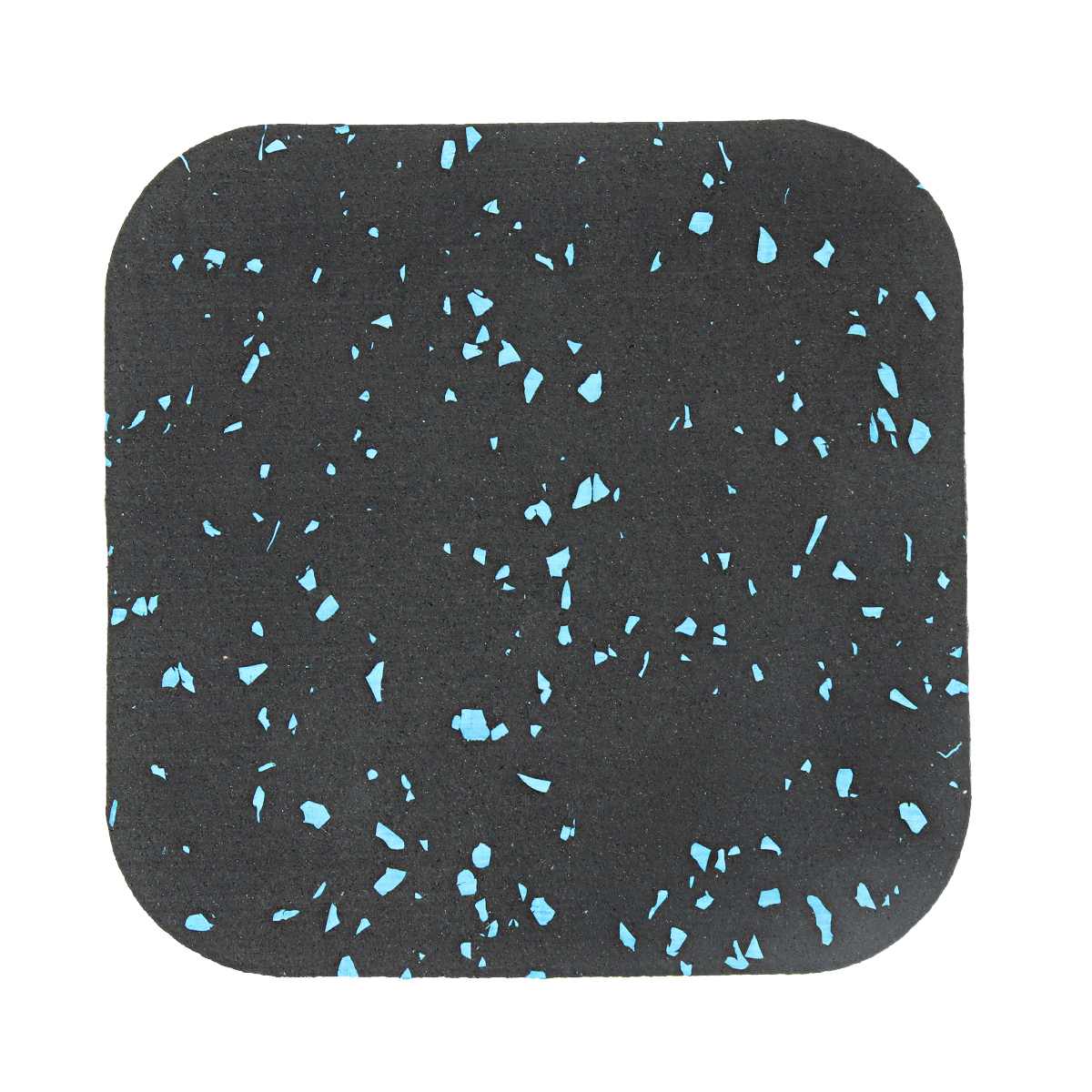 Rubber Treadmill Mat Floor Protector Shockproof Cushion Exercise Fit Gym Running Workout Fitness Equipment Accessories 10x10cm