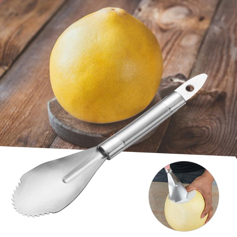 Edelstahl Orange Schäler Entferner Grapefruit Peeling Avocado Messer Zitrusfrüchte Obst Cutter Peeling Werkzeuge Cutter Küche Werkzeuge