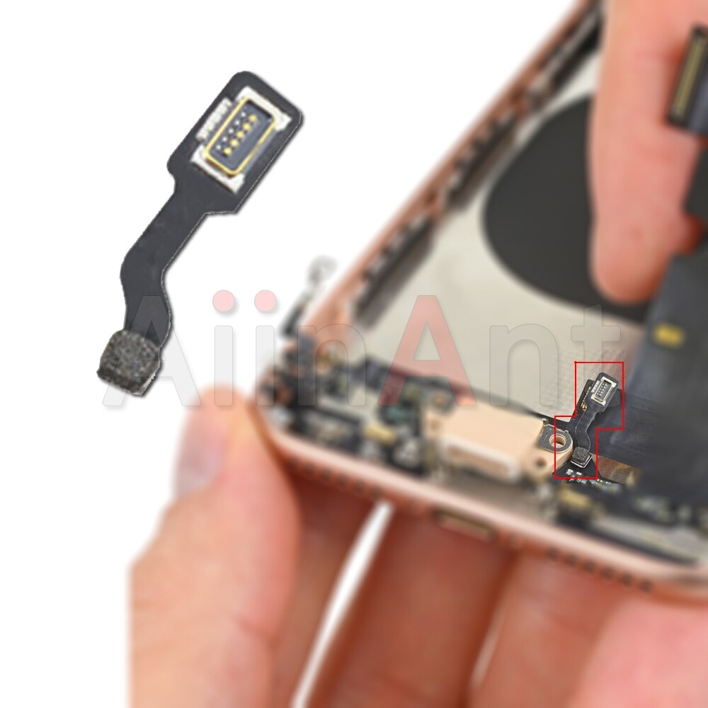 Original til iphone 7 8 plus wifi bluetooth nfc wi-fi gps signal antenne flex kabel cover udskiftning reparation reservedele