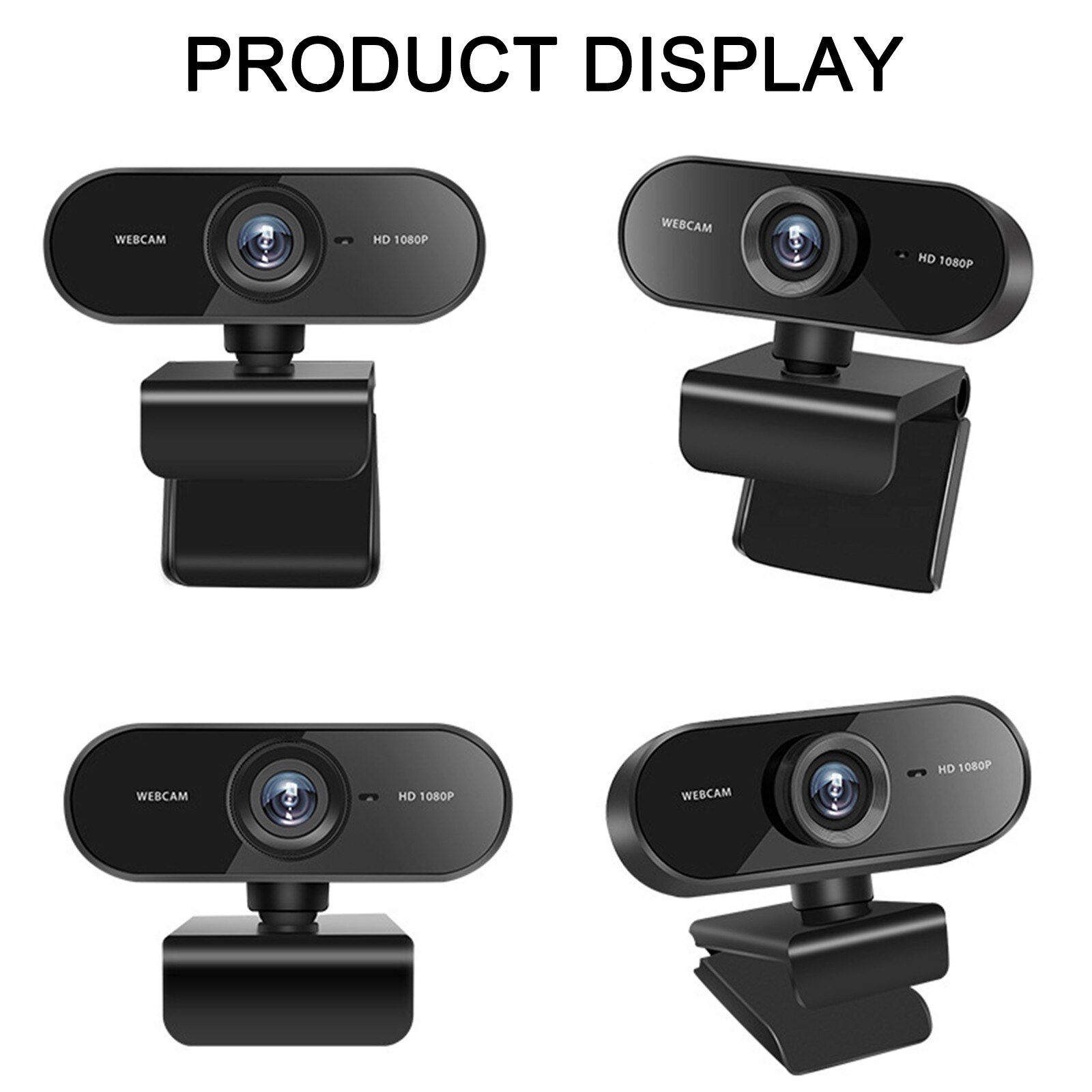 Micro Usb 2mp Webcam Full Hd 1080p Auto Focus Webcam With High-end Microphone Usb Camera For Pc Laptop Web Cam Video Calling