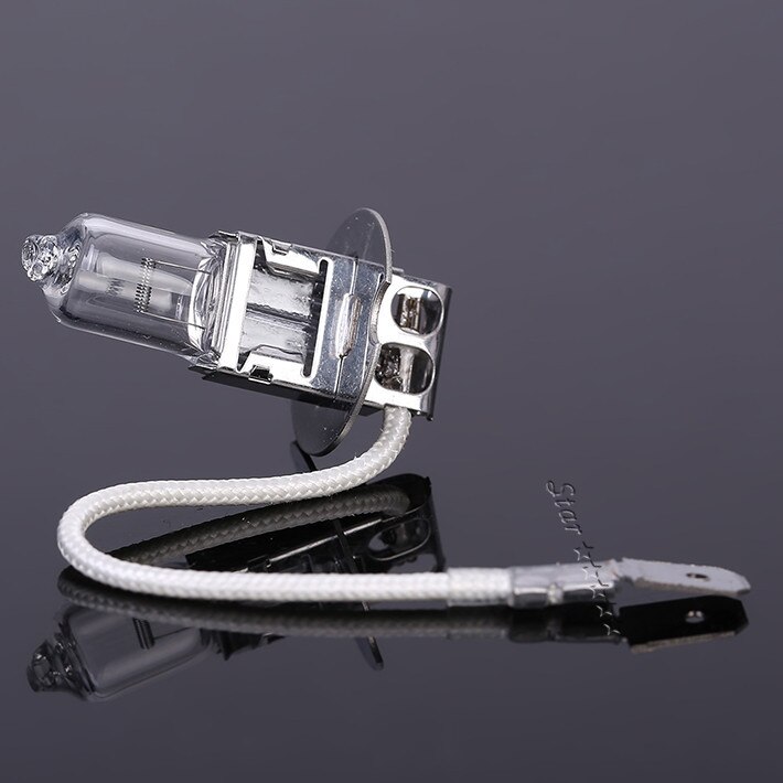 2x h3 halogen xenon bil lyspære lampe bil lys pærer  h3 12v 55w fabrikk pris bil styling parkering